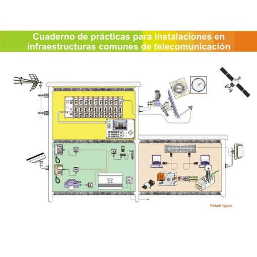 Aulaelectrica.es - Cuaderno de prácticas para instalaciones en infraestructuras comunes de telecomunicación